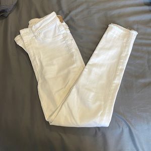 AEO white jeans